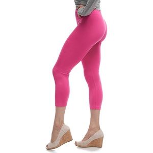 Capri Length Footless Tights Leggings
